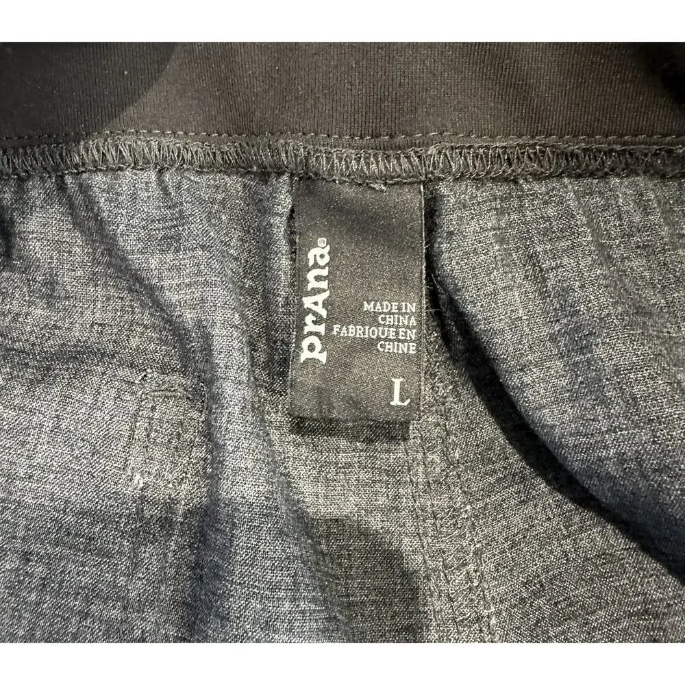 Prana Vaha Hemp Blend Straight Mens Size Large Blue Leg Pants